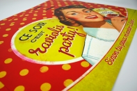 Prestieranie červené Raviolis Party 43,5x28cm