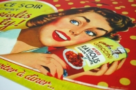 Prestieranie červené Raviolis Party 43,5x28cm