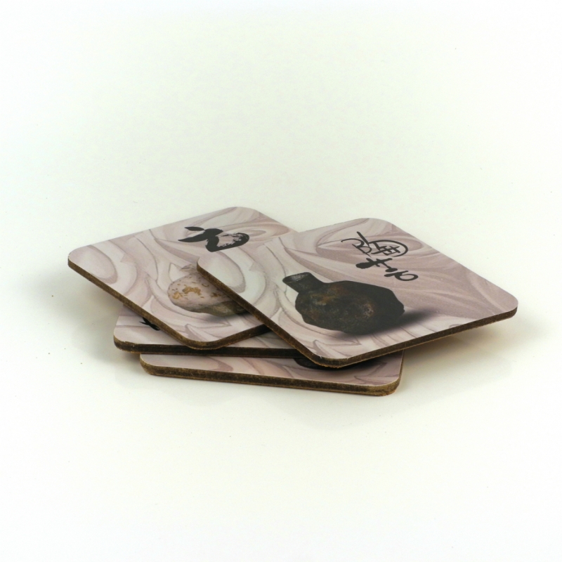 Prestieranie korkové 10x10cm antika 4 kusy