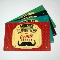 Prestieranie La Moustache - set 4ks 43,5x28cm