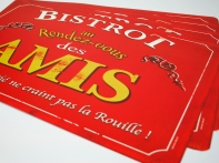 Prestieranie na stôl Rendez-vous des AMIS 43,5x28cm