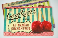 Prestieranie plastové - set 4ks Confiseur 43,5x28cm