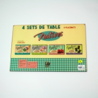 Prestieranie plastové - set 4ks Confiseur 43,5x28cm