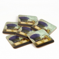 Prestieranie pod šálku levanduľa 10x10cm