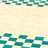 Prestieranie prírodné - zelená kocka 40x30cm