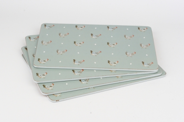 Prestieranie set 4ks sliepočky Sophie Allport 29x21,5cm