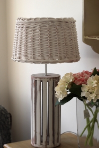 Prútená lampa 64cm s cylindrem 