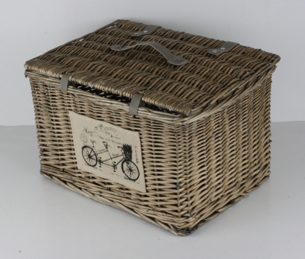 Prútené truhlice dvojbicykel 45x30x34cm