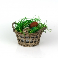 Prútený truhlík / kvetináč set 3ks