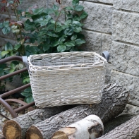 Prútený kôš hranatý strednej 46cm