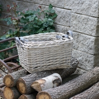 Prútený kôš hranatý veľký 50cm