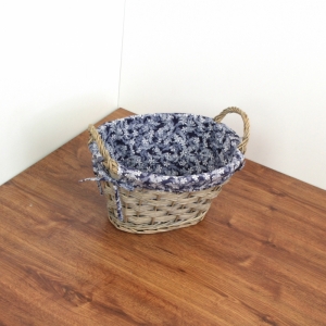 Prútený kôš M 40x25x26cm