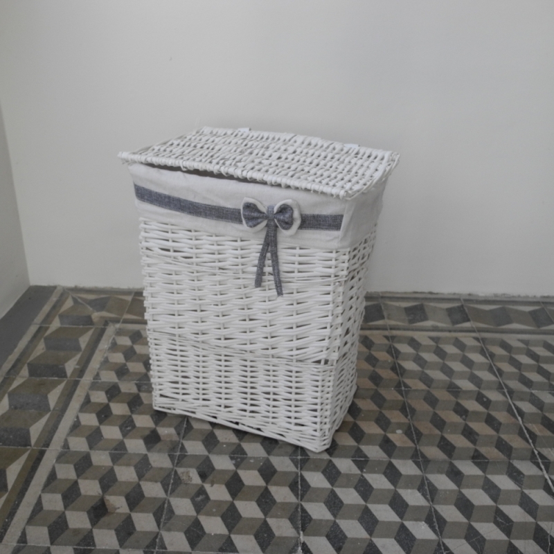 Prútený kôš na bielizeň 46x38x27cm