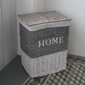 Prútený kôš na bielizeň s vekom HOME 58cm