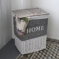 Prútený kôš na bielizeň s vekom HOME 58cm
