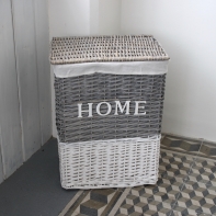 Prútený kôš na bielizeň s vekom HOME 58cm