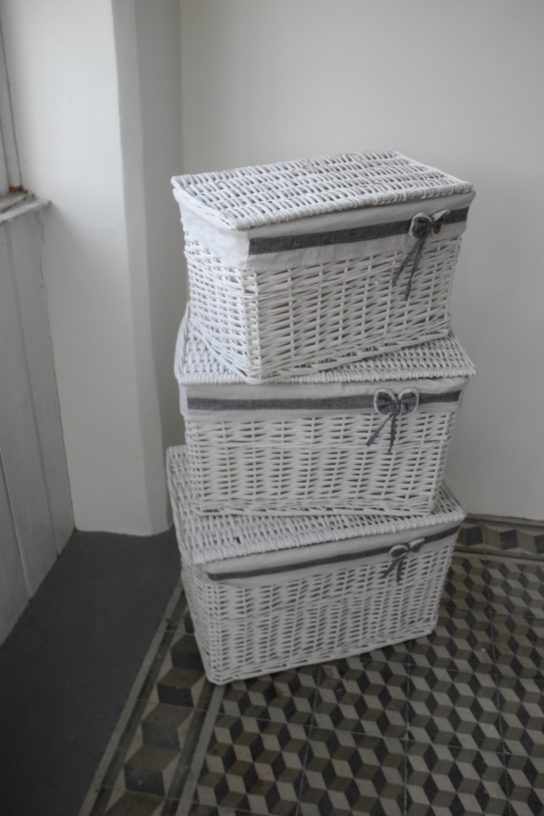 Prútený kôš na bielizeň v.31x48x30cm