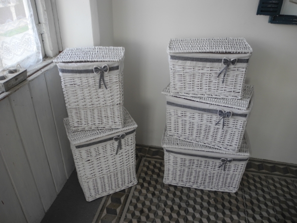 Prútený kôš na bielizeň v.31x48x30cm