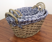 Prútený koš na bielizeň XL 51x33x39 cm