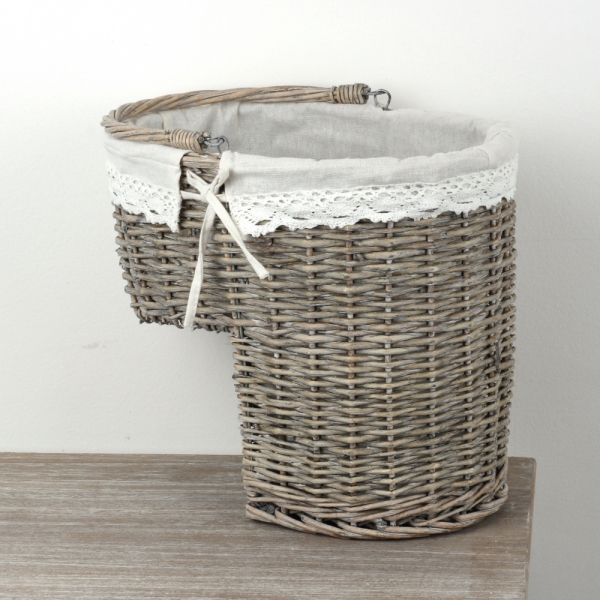 Prútený kôš na schodisko 40cm
