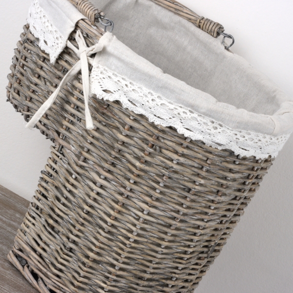 Prútený kôš na schodisko 40cm