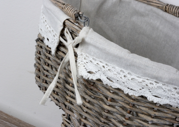 Prútený kôš na schodisko 40cm