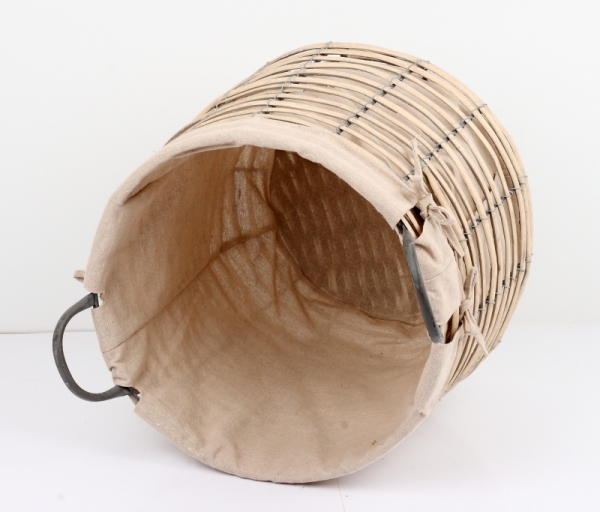 Prútený kôš s látkou 37x40cm