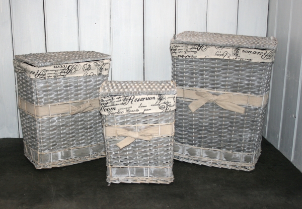 Prútený kôš - stredná dek5823