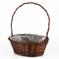 Prútený kôš - stredný