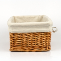 Prútený košík látka 29x14x23cm