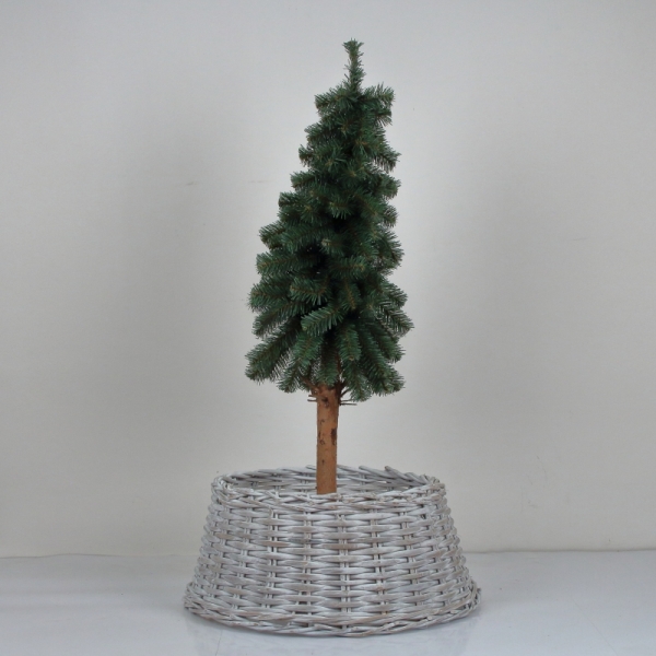 Prútený kryt na stojan vianočného stromčeka