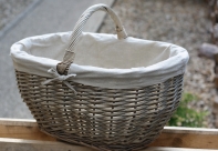 Prútený nákupný košík 50cm