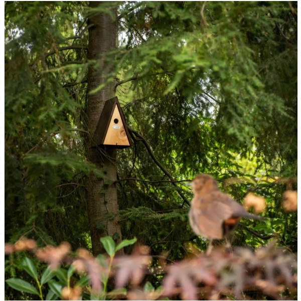 Vtáčia búdka na stenu wigwam 16,3x18,2x27,5cm