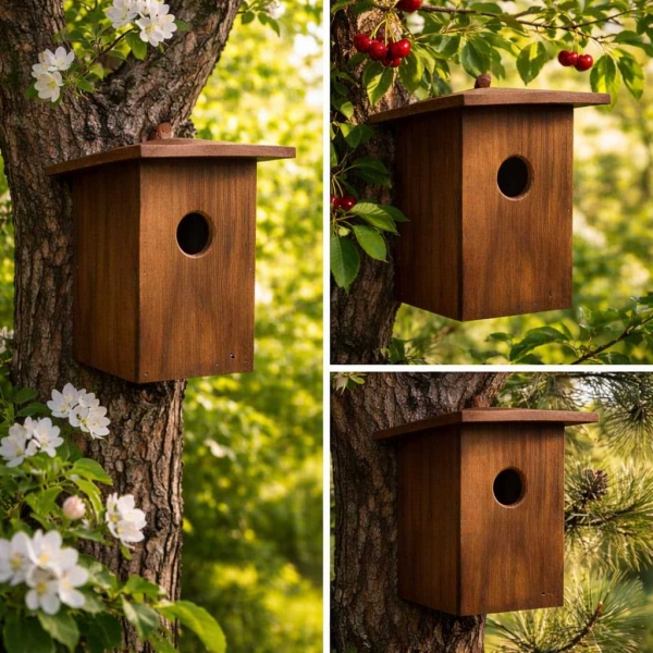 Vtáčia búdka pre - rehek 32 mm