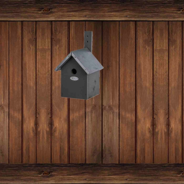 Vtáčia búdka pre sýkorky tmavá