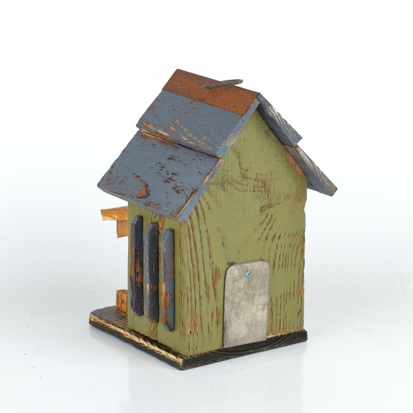 Vtáčia búdka s prístreškom