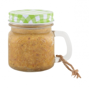 Vtáčia kŕmenie arašidové maslo zelená