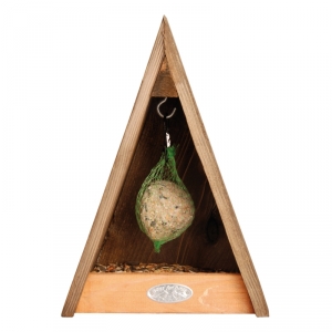 Vtáčie krmítko drevené trojuholník