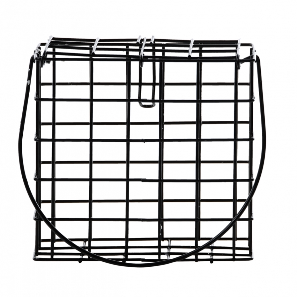 Vtáčie krmítko pre vonkajšie vtáctvo na loj čierne