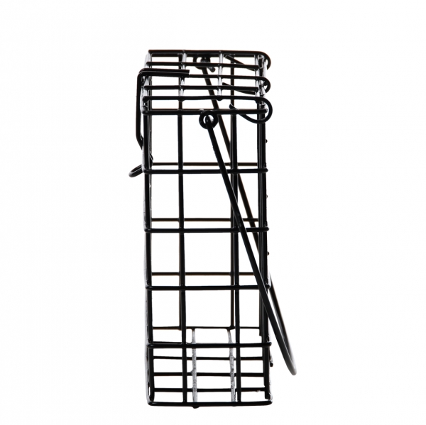 Vtáčie krmítko pre vonkajšie vtáctvo na loj čierne