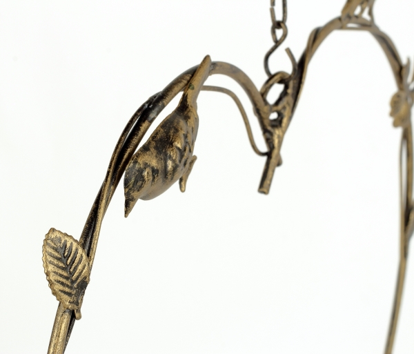 Vtáčie pítko so závesom srdca