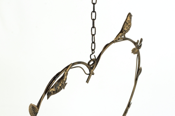 Vtáčie pítko so závesom srdca