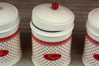 Bodkovaná doza COFFEE