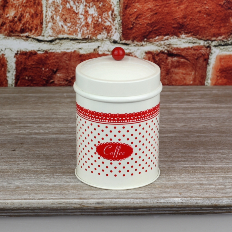 Bodkovaná doza COFFEE