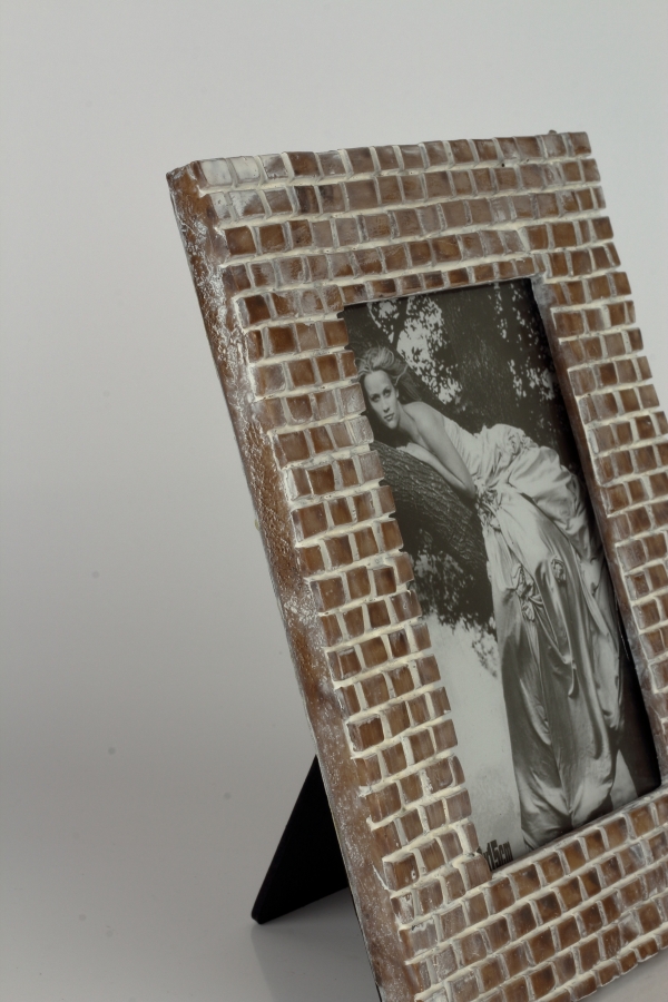 Rámček na foto s tehličkami