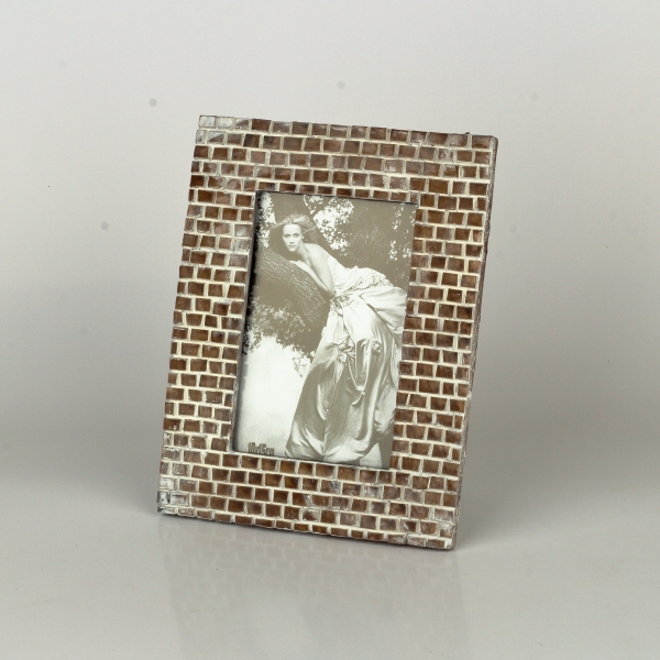 Rámček na foto s tehličkami