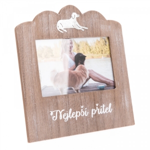 Rámček na fotografie maznáčika 20x21x1cm