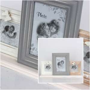 Rámčeky na 3 fotky s motýľom 40cm