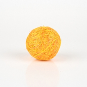 Ratanová guľa 5cm oranžová