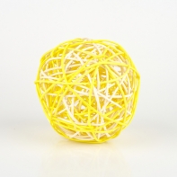 Ratanová gule - dekorácia na svadobný stôl 8cm